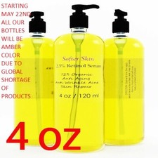 PURE 4 OZ RETINOL VITAMIN A 2.5 Anti Aging Wrinkle Acne Facial Face Serum Cream