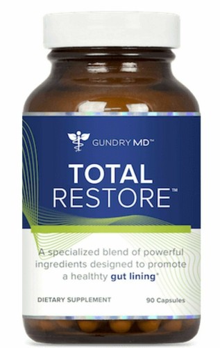 Gundry MD Total Restore Dietary Supplement, 90 Capsules - Mfg 10-21 Exp 1023