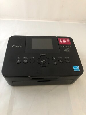 Canon Selphy CP900 Compact Digital Wi-Fi Photo Printer Black Power
