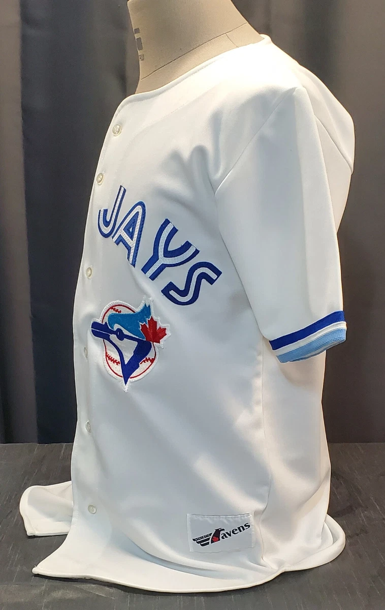 Toronto Blue Jays Vintage Baby Blue Jersey Pat Borders Authentic Raven  Large NWT