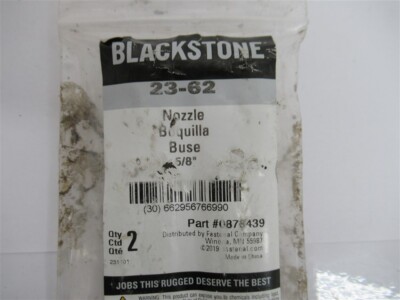 BlackStone 0878439 , 23-62 , 5/8'' Boquilla Buse Self Insulated Nozzle (PK 2)