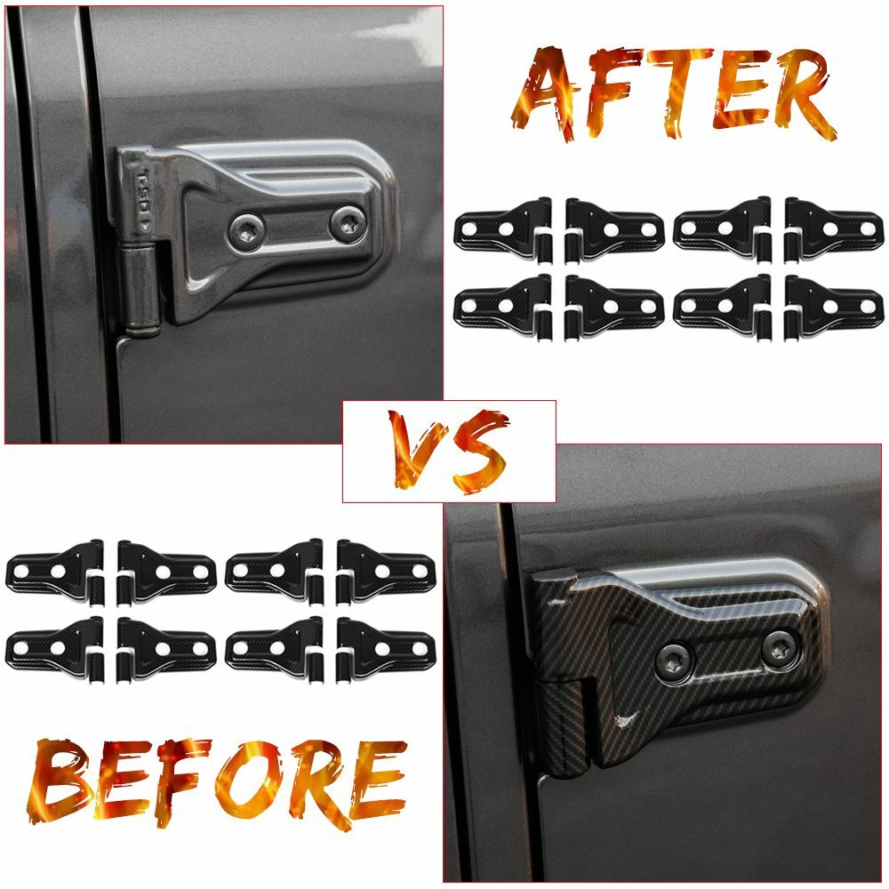 Voodonala For Jeep Wrangler JL JT 2Doors 4XE 2018-2024 Car Door Hinge