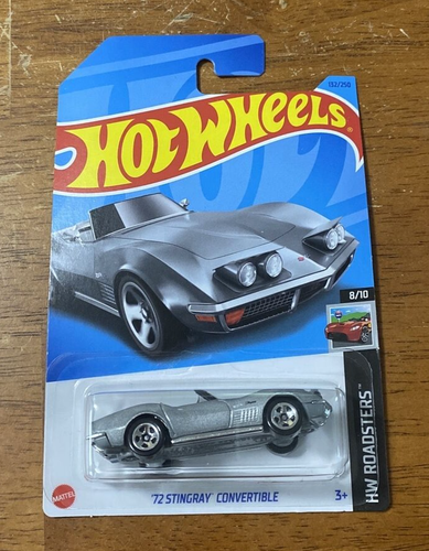 Hot Wheels 1972 Stingray Convertible - Édition Roadsters 2023, Carte US
