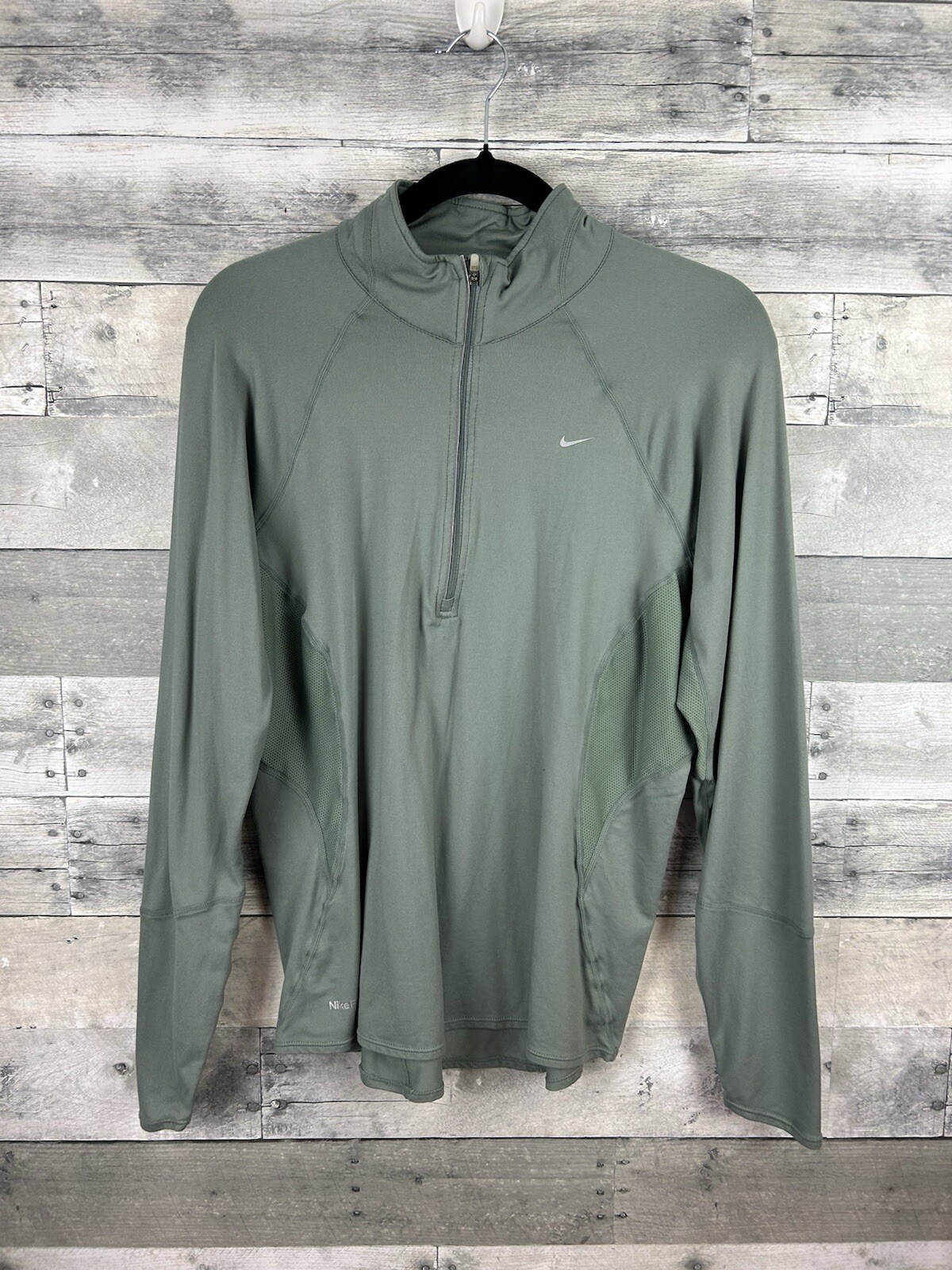 SACAI X NIKE Nike Giacca Maglione Donna Verde Fitdry Large 1 4