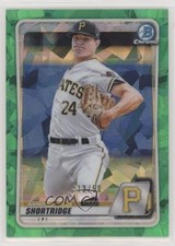 2020 Bowman Chrome Draft Sapphire Green 13/50 Aaron Shortridge #BD-101 ow1