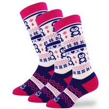 Ski Socks Youth, Toddler, Boys, Girls - Kids Snowboard Sock, Warm Wool Winter...