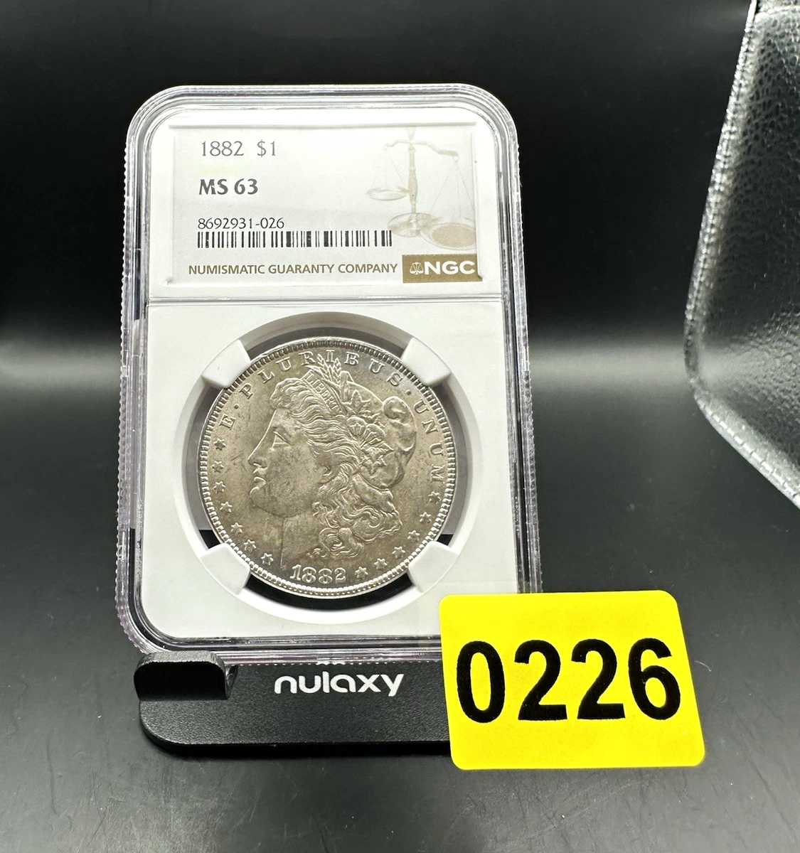 Philadelphia MS 63 Graded 1882 Year Morgan US Dollars (1878-1921