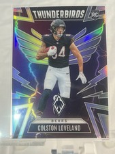 2025 Panini Phoenix Thunderbirds Silver Colston Loveland #9 Bears (RC)