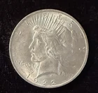 1922 LIBERTY PEACE SILVER DOLLAR EXCELLENT BRILLIANCE & LUSTER