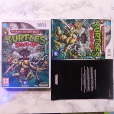Teenage Mutant Ninja Turtles Smash up Nintendo Wii. Tested and Working