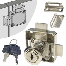 Cabinet Double Door Lock Cabinet Drawer Lock Safety Lock Keyed Alike Double...