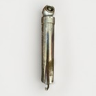 Vintage Schrader Passenger Tire Gauge Scovill Brooklyn NY w/ Leather Case — photo 2