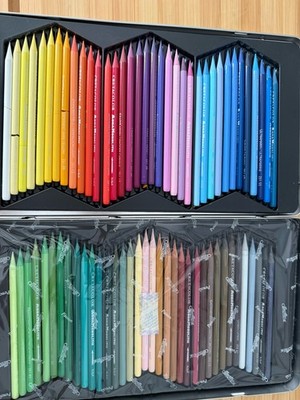 Brevillier s Cretacolor Aqua Monolith Woodless Watercolor 72 Pencil Set NEW read