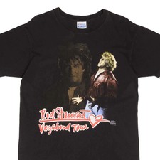 VINTAGE ROD STEWART VAGABOND TOUR 1991 1992 TEE SHIRT SIZE LARGE MADE IN USA