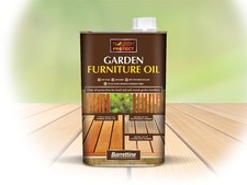 Image of Barrettine Garden Furniture Oil - 1 Litre