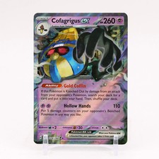 Cofagrigus ex [Holo] #76 Prices | Pokemon Paradox Rift | Pokemon Cards