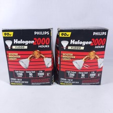  LOT OF 2 NEW Phillips Flood 90W 2000H Indoor...