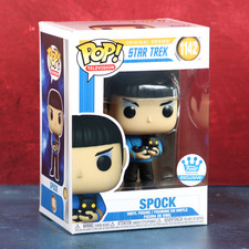 Funko Pop Star Trek TOS 1142 Spock Nimoy Funko Shop Exclusive 2021 W/ Protector