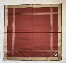 YSL Einstecktuch Vintage Baumwolle