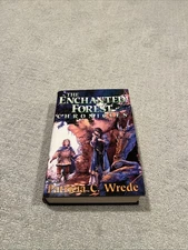 The Enchanted Forest Chronicles Hardcover Book Patricia C Wrede Vtg 90s Fantasy