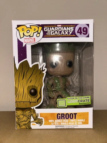 Funko Pop! Groot #49 Vinyl Bobble-Head Figure Marvel Guardians of The Galaxy