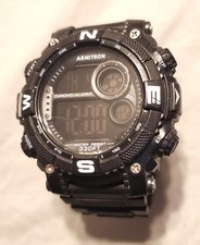 ARMITRON PRO SPORT MEN'S DIGITAL WRISTWATCH M12259 R - WORKING