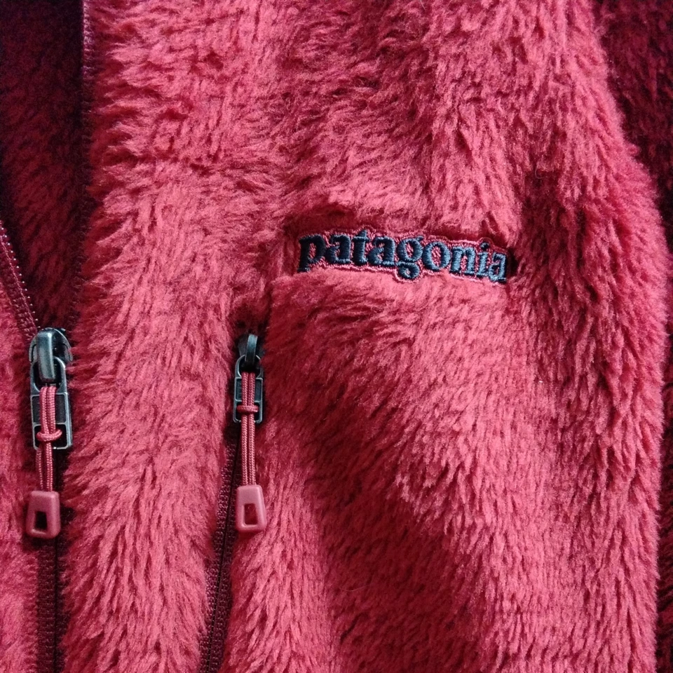 Men's L Patagonia R2 Regulator Gray Fleece Zip Jacket Polartec Vintage  - Image 4 of 4