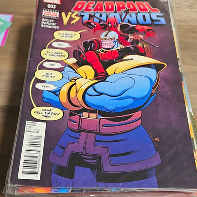 Marvel Comics Deadpool vs Thanos #003 Deadpool Thanos Seeley Duggan