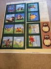 Susybee Barron's Guide Woodland/Camping Cotton Fabric Book Panel