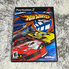 Activision Hot Wheels Beat That! Racing E PS2 NTSC 2007 CIB