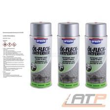 3x 400ml PRESTO PROFI ÖL-FLECK-ENTFERNER ÖLFLECKENTFERNER ÖLENTFERNER 157172