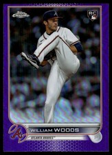 William Woods 2022 Topps Update #US195 Braves Insert ? SEE SCAN! FREE SHIPPING