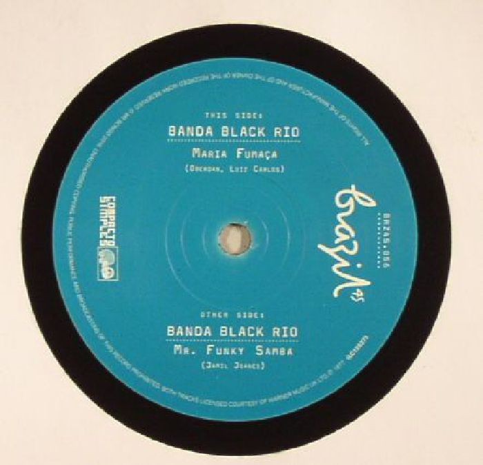 BANDA BLACK RIO - Maria Fumaca - Vinyl (7"")