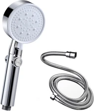 5 Spray Settings High Pressure shower Head with Filter, Handheld Rainfall Combo