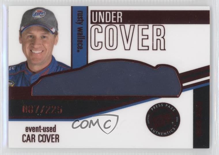 2006 Press Pass Eclipse Red Driver Series 87/225 Rusty Wallace #UCD13 HOF 00ah