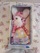 VINTAGE PATCHES NIGHTDRESS CASE 1970 BOXED UNUSED .