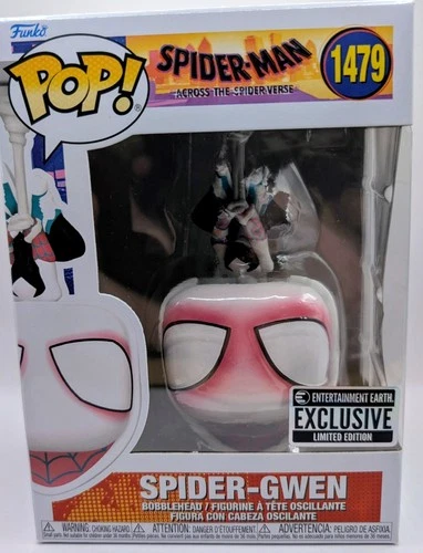 Funko Pop! Gwen Stacy Spider-Gwen #1224 Spider-Man Spiderverse Excl + Protector