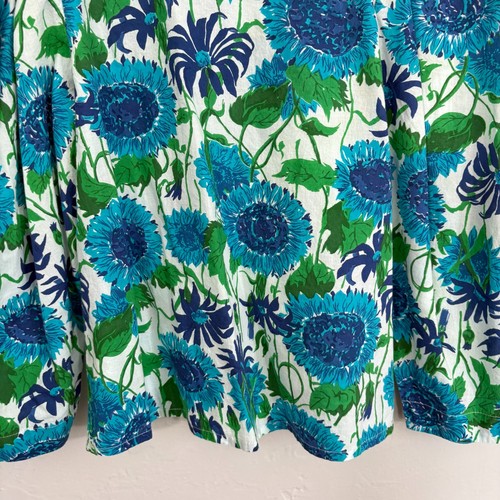 Mille Resort and Travel Cornflower Top Women Size XS Blue Green - Picture 4 of 13