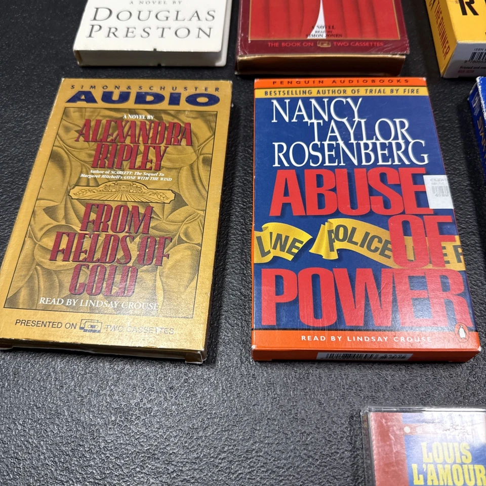 Смешанный лот из 10 аудиокассет - аудиокниги на кассетной ленте - Изображение 4 из 4