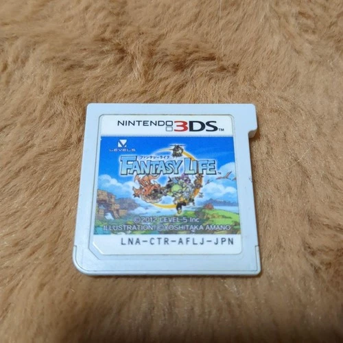 Fantasy Life 3DS Software Video Game Cartridge Used Excellent Functional