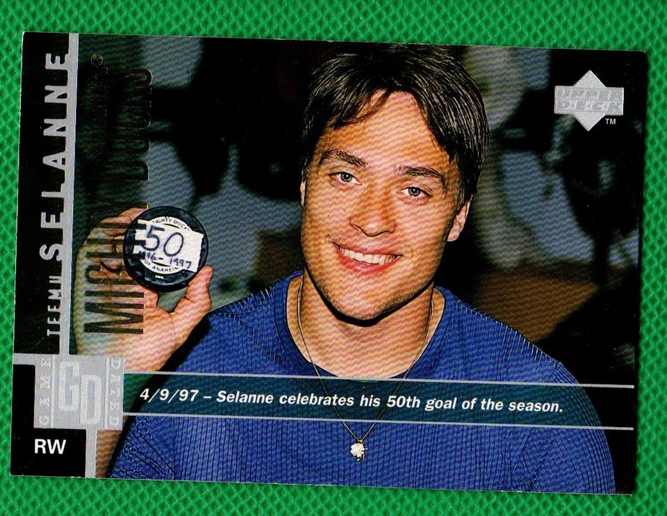 1997-98 Upper Deck Series One Base Singles Stars RCs 🥅 YOU PICK 🥅 #1 - #210 - Image 3 of 4