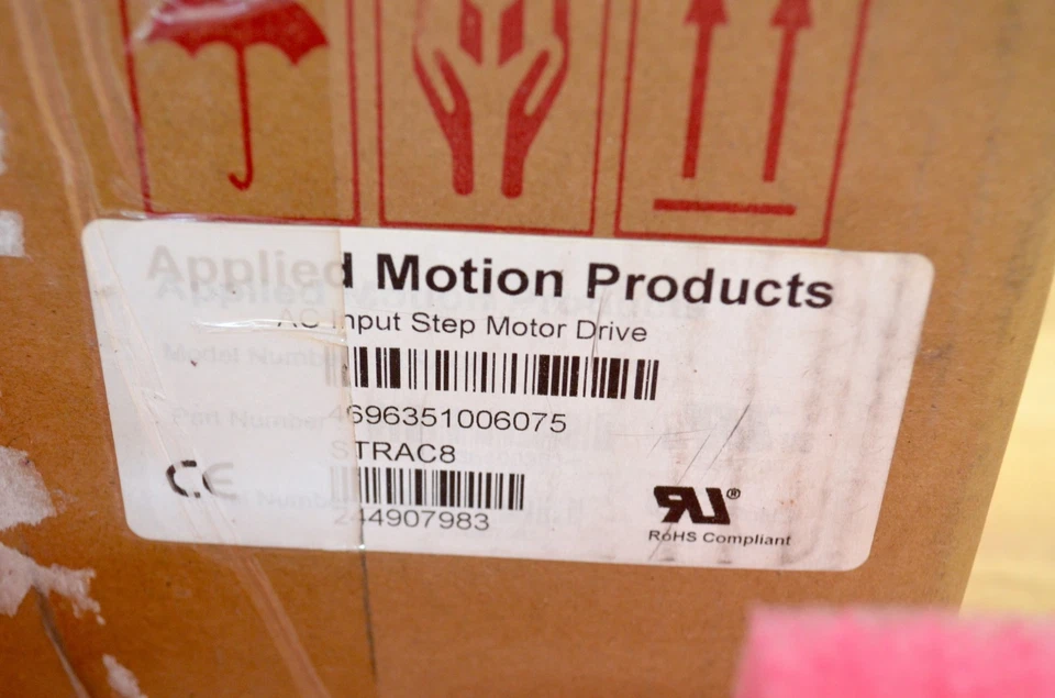 NUEVO Applied Motion Products STRAC8 controlador de motor paso a paso 8 amperios alimentado por CA paso/dir Foto 3 de 4