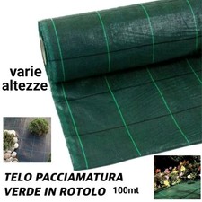 TELO RETE PACCIAMATURA ANTI RADICE-ALGA ANTI ERBACCE ANTI STRAPPO VARIE MISURE 
