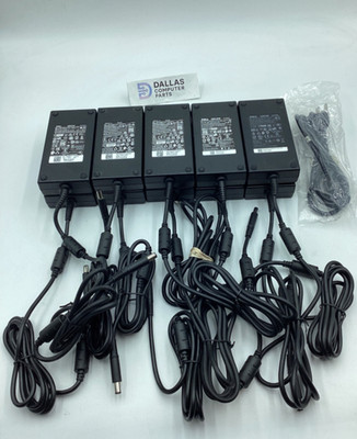 Lot of 10 - Genuine Dell 180W 19.5V 9.23A Large Tip AC Adapters/Chargers 47RW8