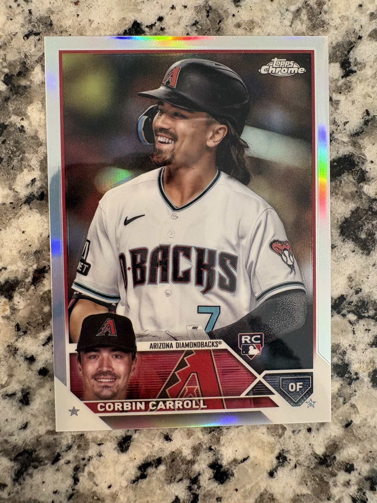 2023 Topps Chrome Update Series - Image Variation Corbin Carroll #USC220 (RC)
