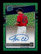2020 DONRUSS OPTIC GREEN MOJO PRIZM AUTO. R/C #RRS-AC 