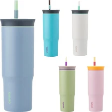 Owala 24 oz. Vacuum Insulated Stainless Steel Tumbler with Straw