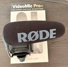 Rode Videomic Pro Plus + scatola originale con accessori originali