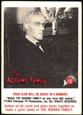 1964 Donruss Addams Family Trading Cards 4