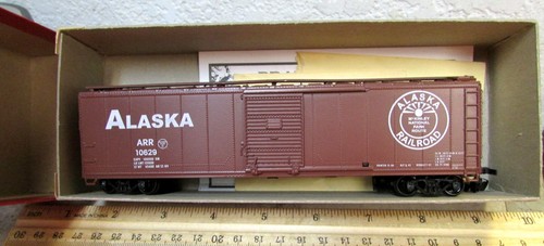 HO Vintage Alaska Railroad modelo tren vagón de carga 10608 NUEVO trenes sucursales con caja | Zustand: New